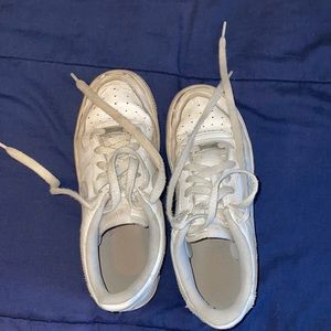 white air forces size 6